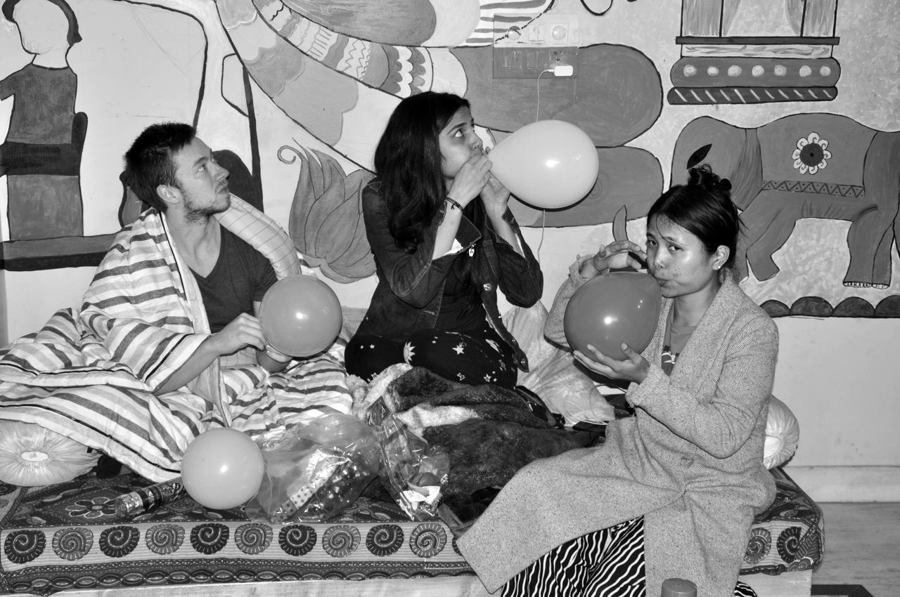 Friends Hostel New Delhi Eksteriør billede